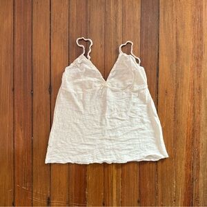 Brandy Melville Cream Textured Top